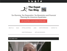 Tablet Screenshot of expattaxblog.com